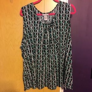 Patterned tank top
